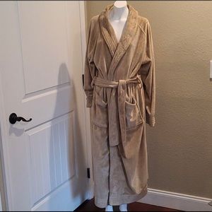 Restoration Hardware Tan Beige Cozy Robe